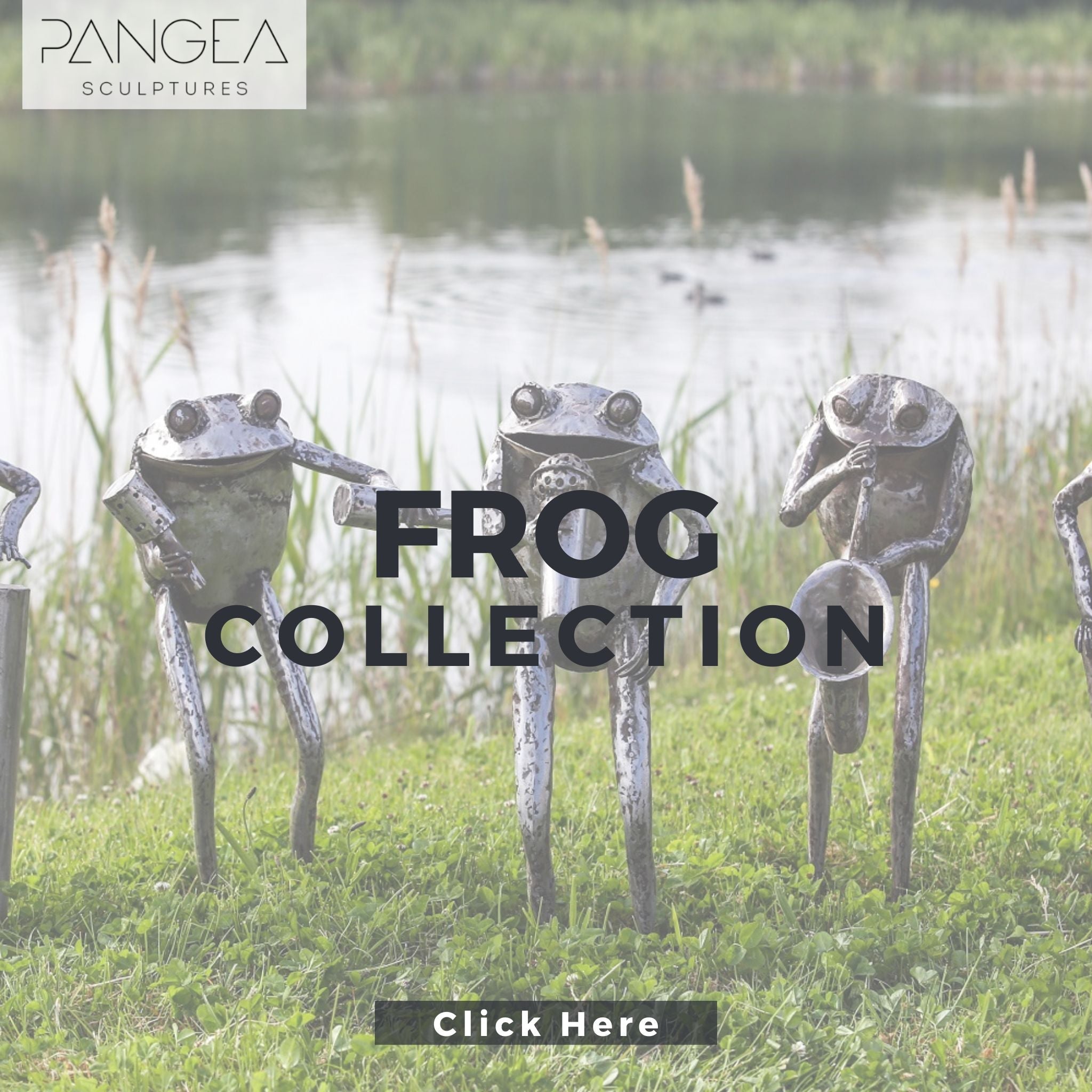 Frog Sculptures - Pangea Sculptures