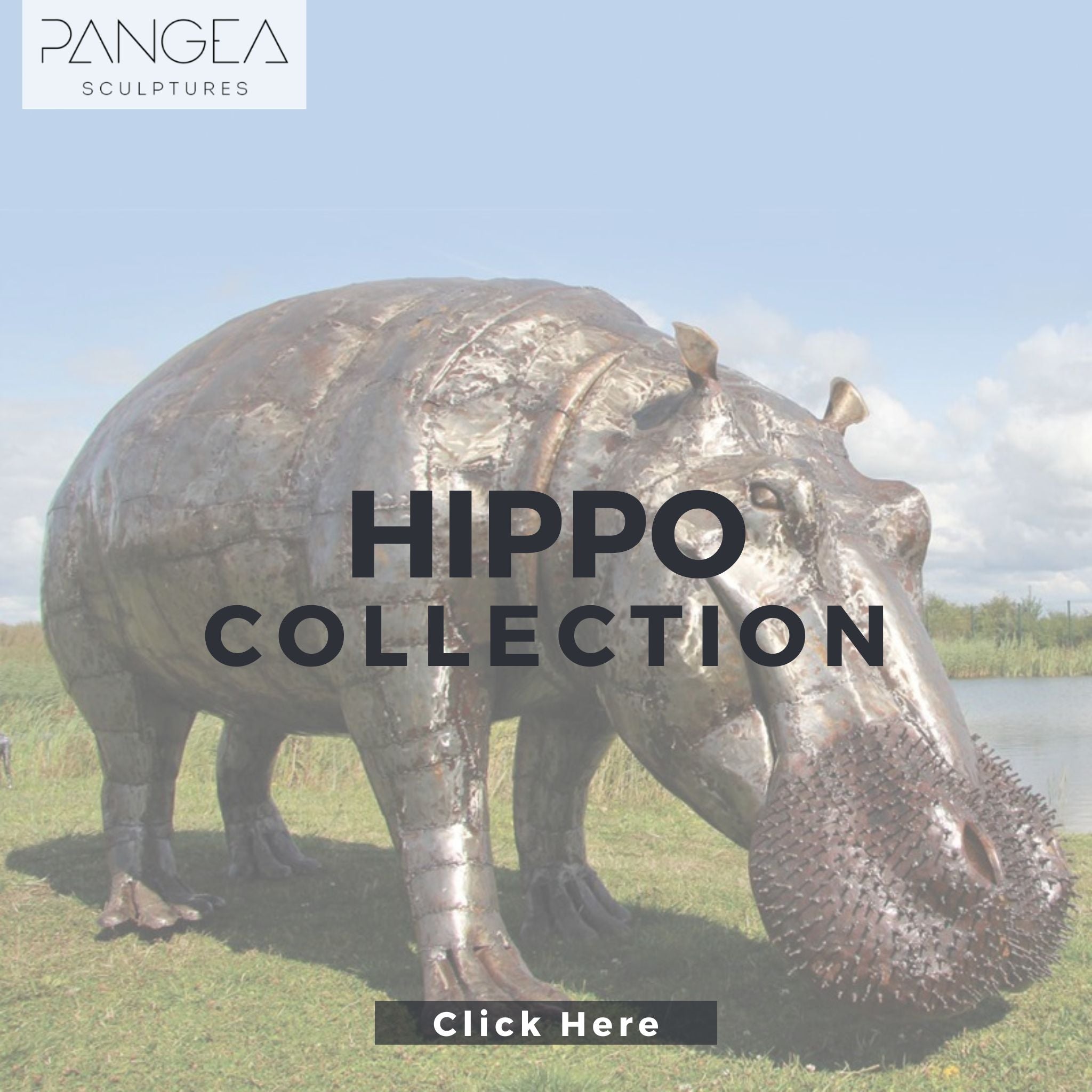 Hippo Sculptures - Pangea Sculptures