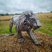 Lion Metal Sculpture 2ft