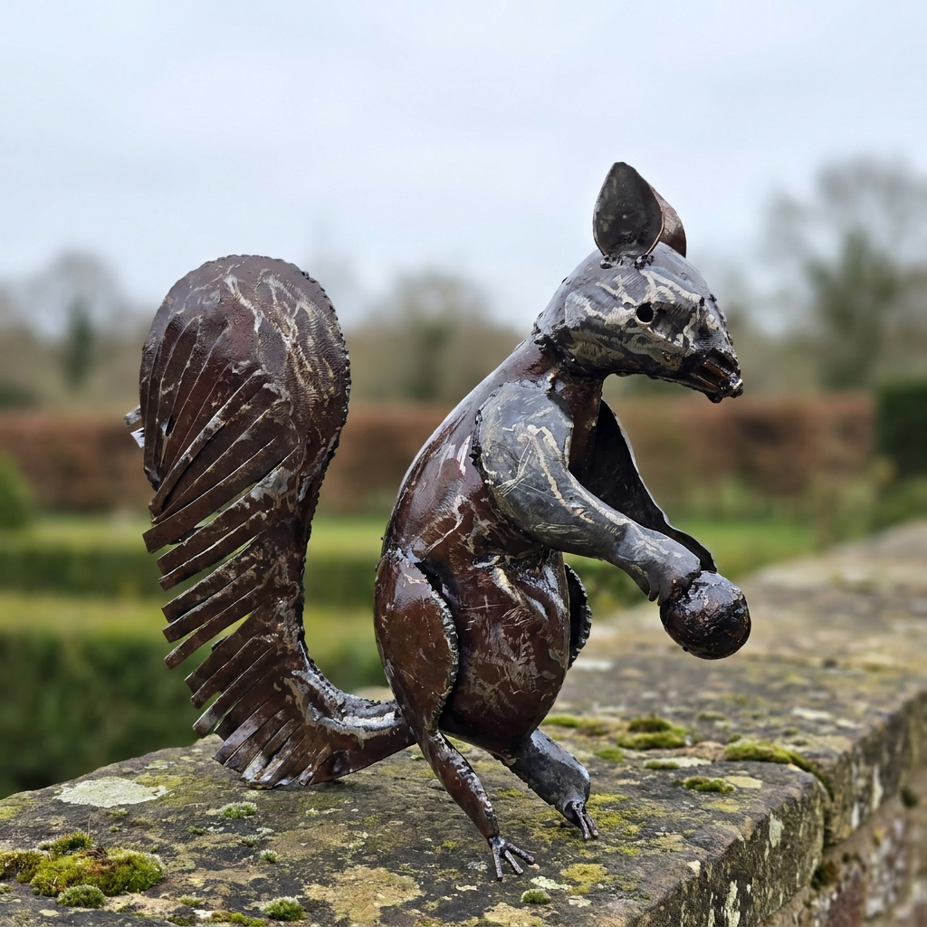 Squirrel Sculpture