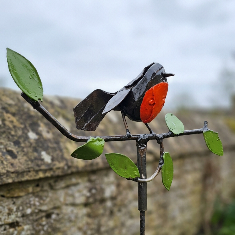 Leaf Stand Robin