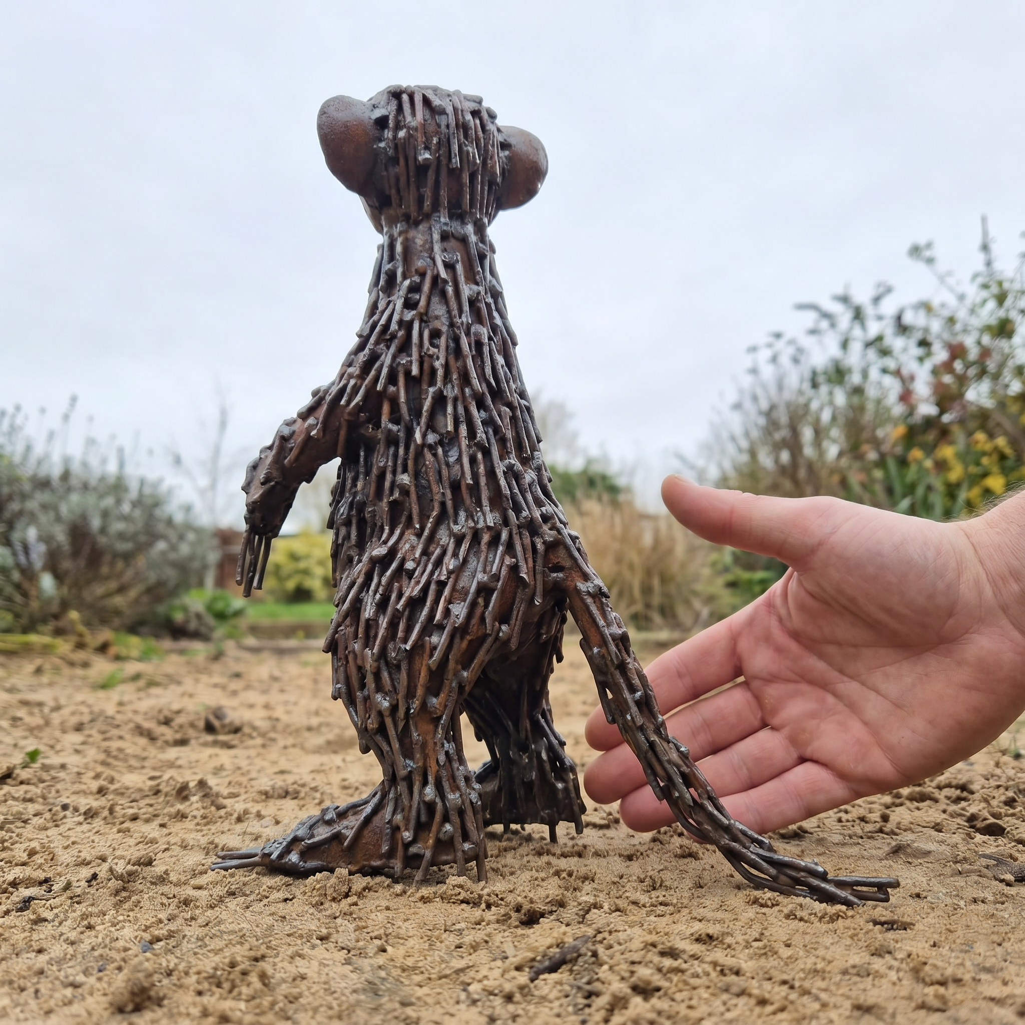 Meerkat Metal Sculpture