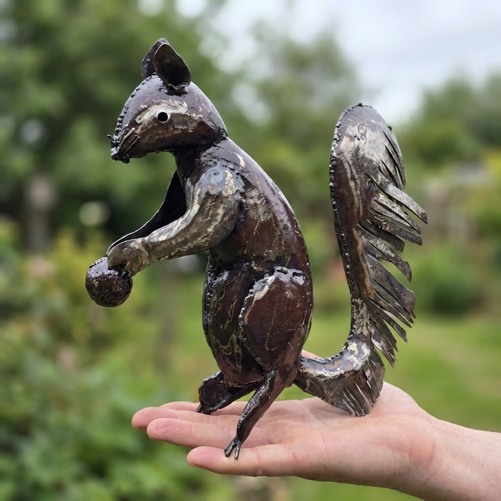 Squirrel Sculpture