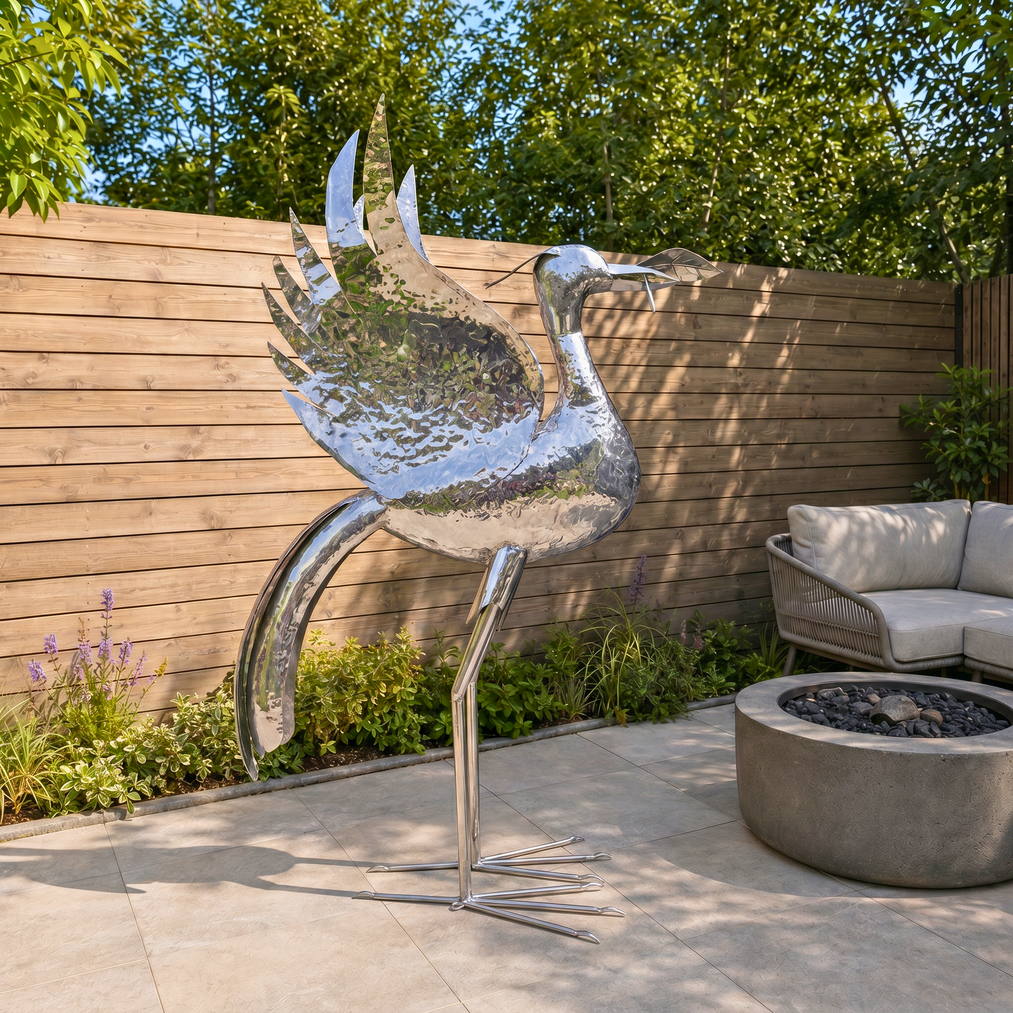 2.4m Liver bird Sculpture