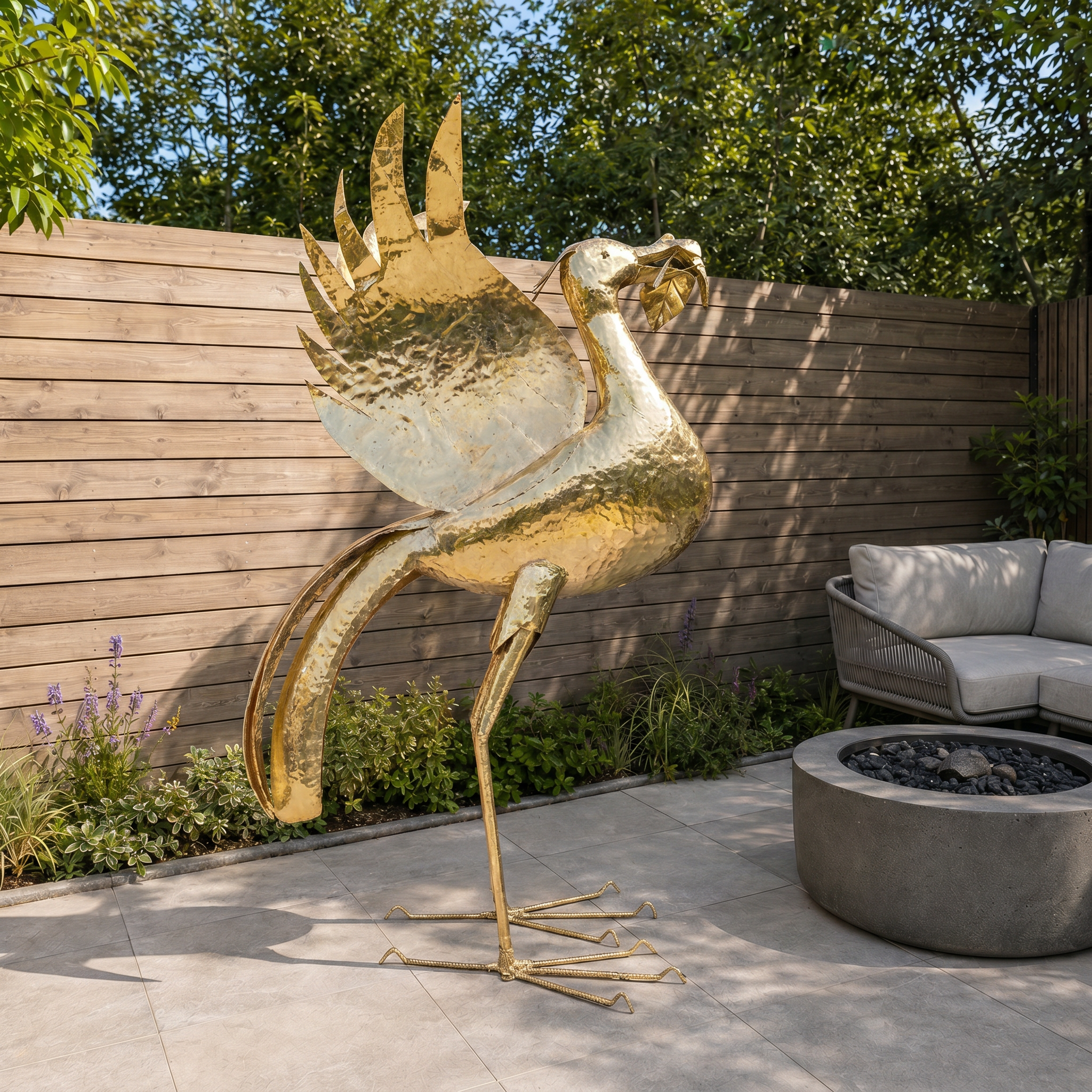 2.4m Liver bird Sculpture