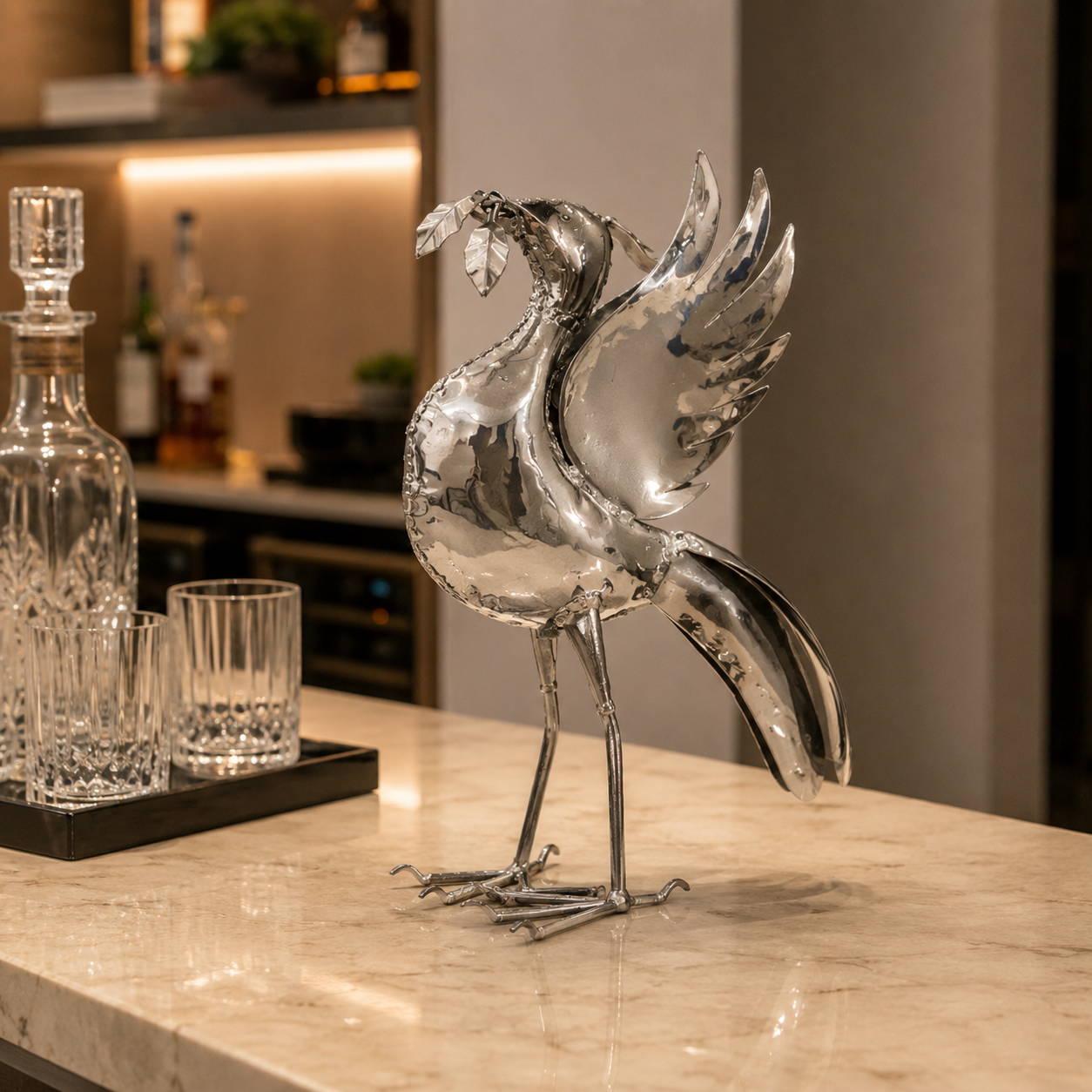 Chrome Liver bird | Limited Edition