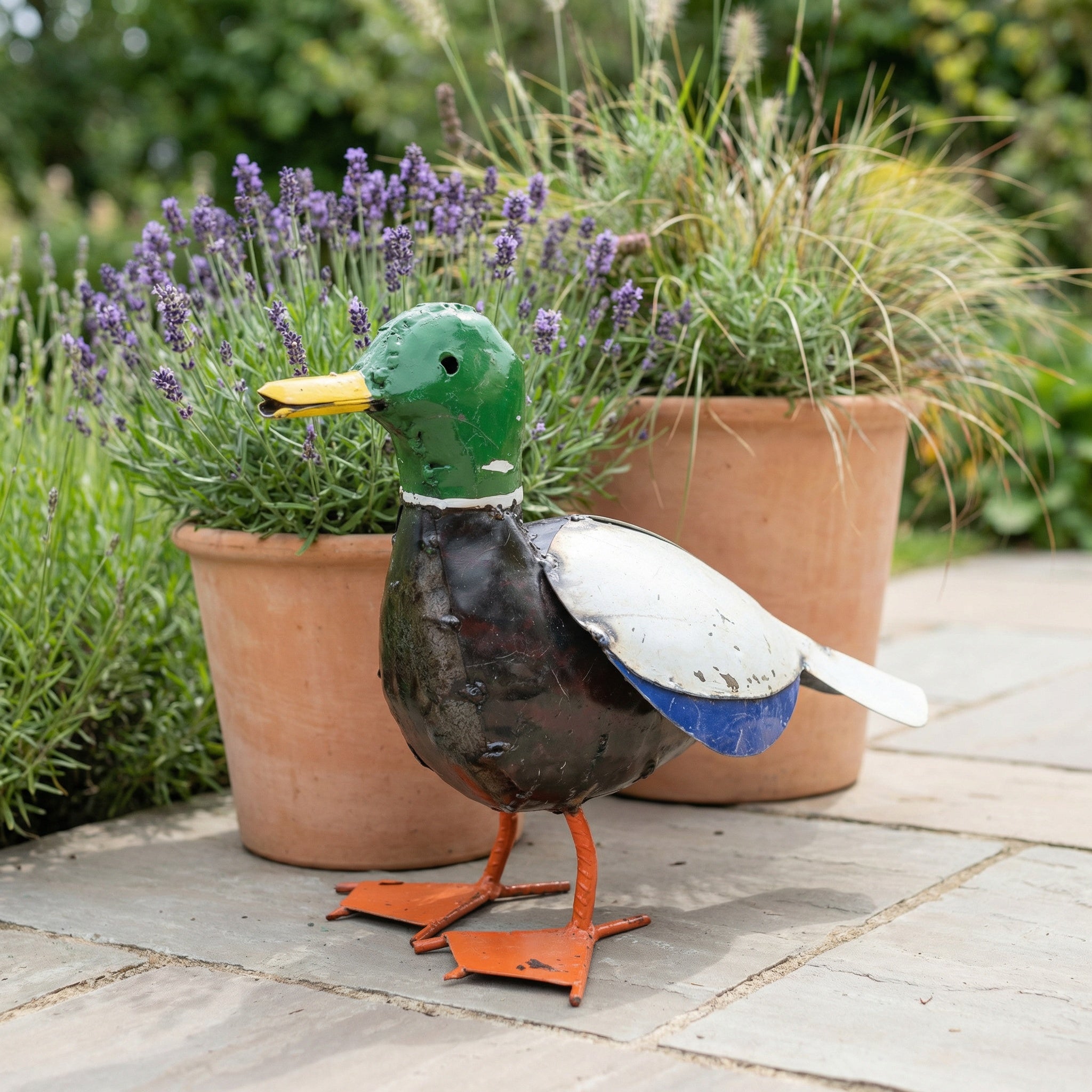 Duck Metal Sculpture