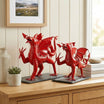 Welsh Dragon Metal Sculpture