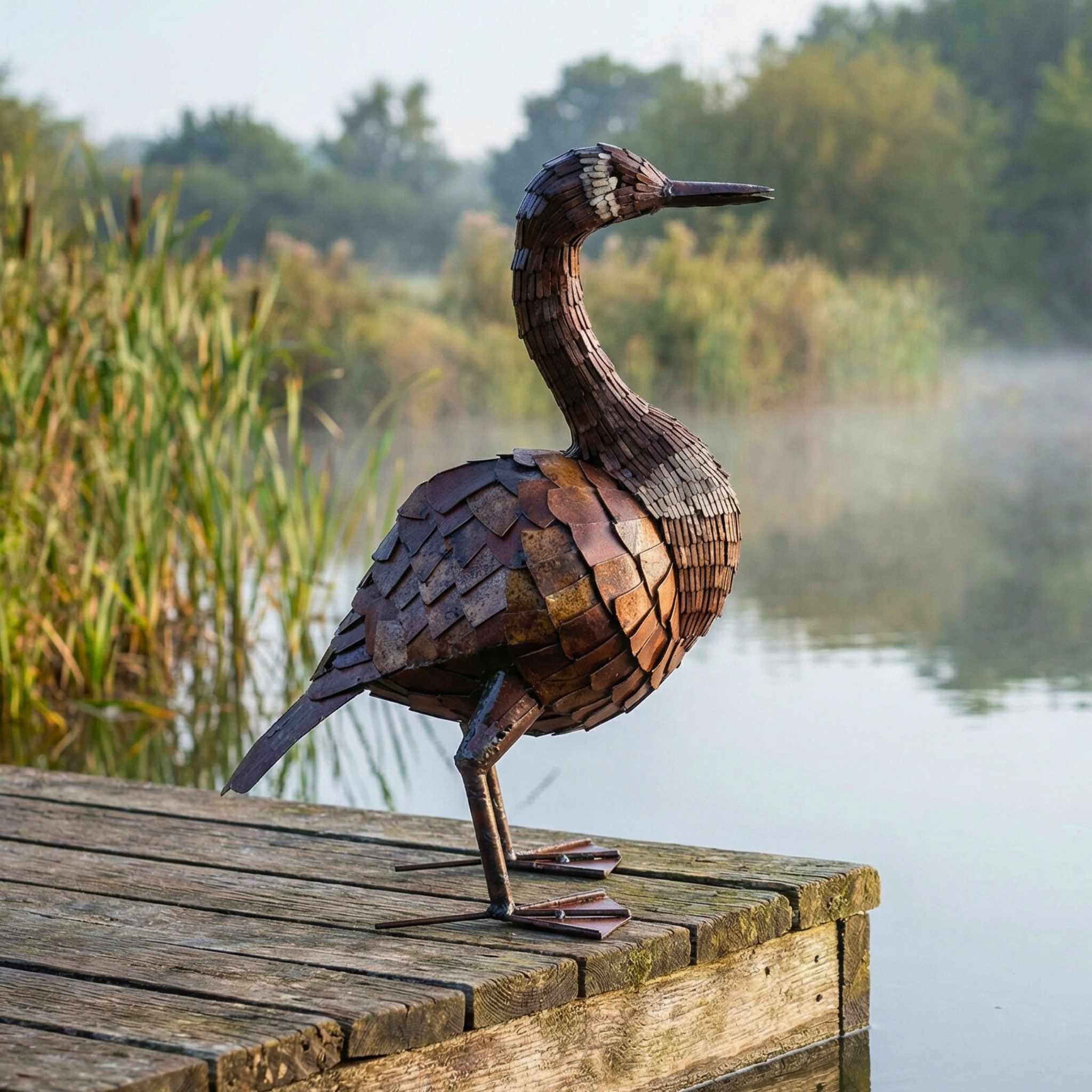 Goose Metal Sculpture