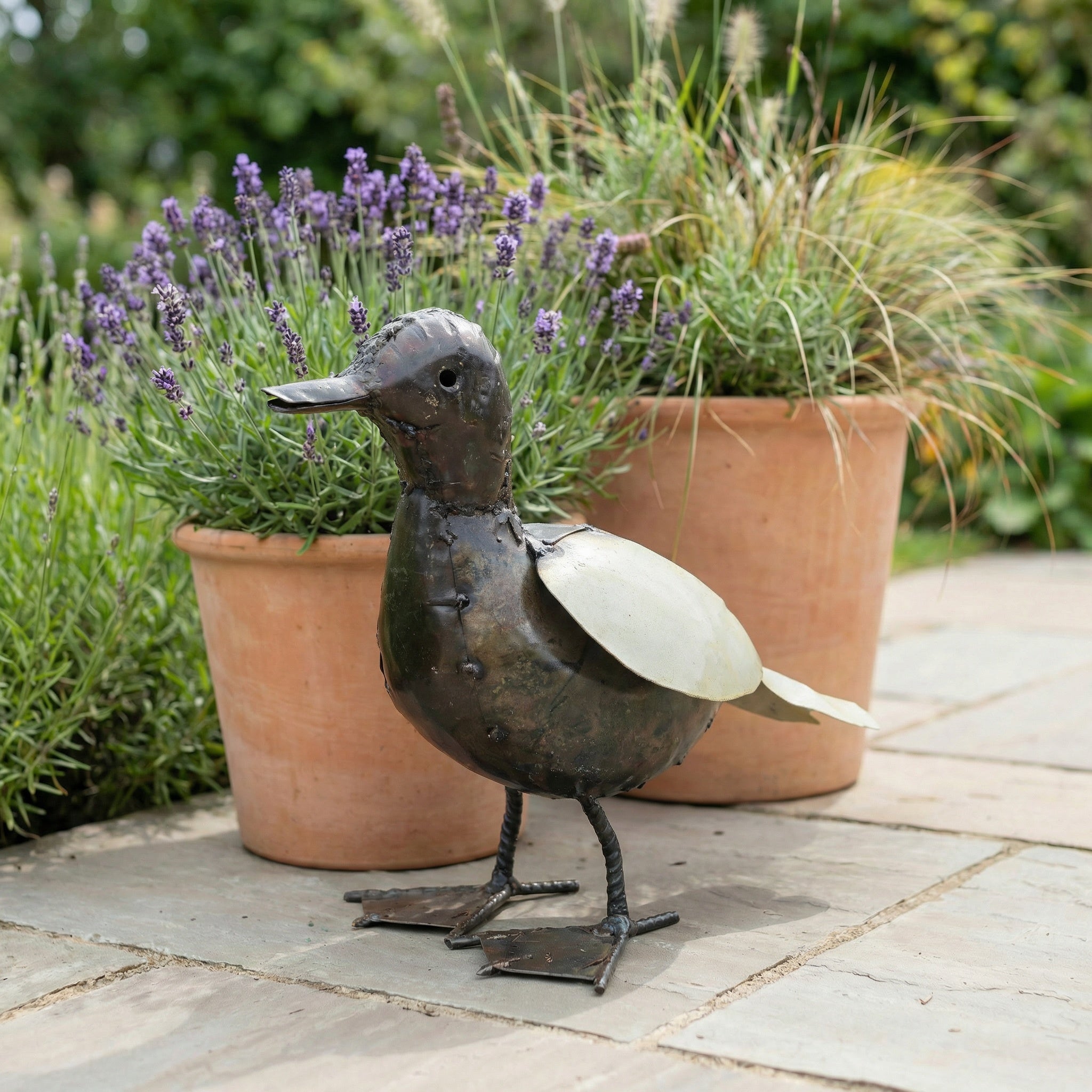 Duck Metal Sculpture