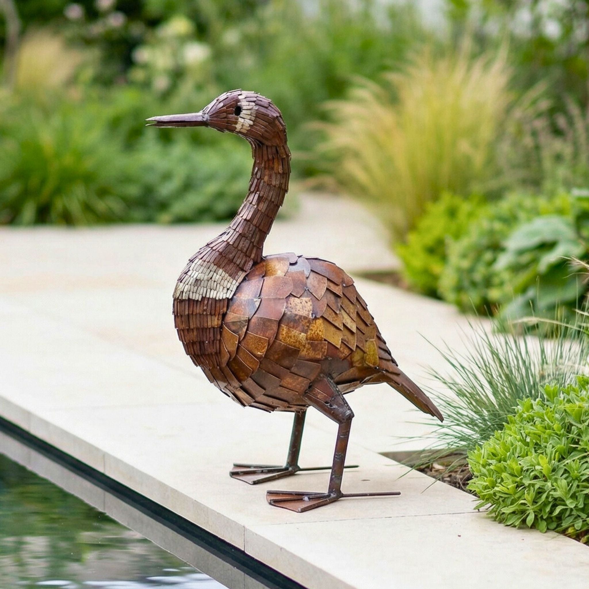 Goose Metal Sculpture