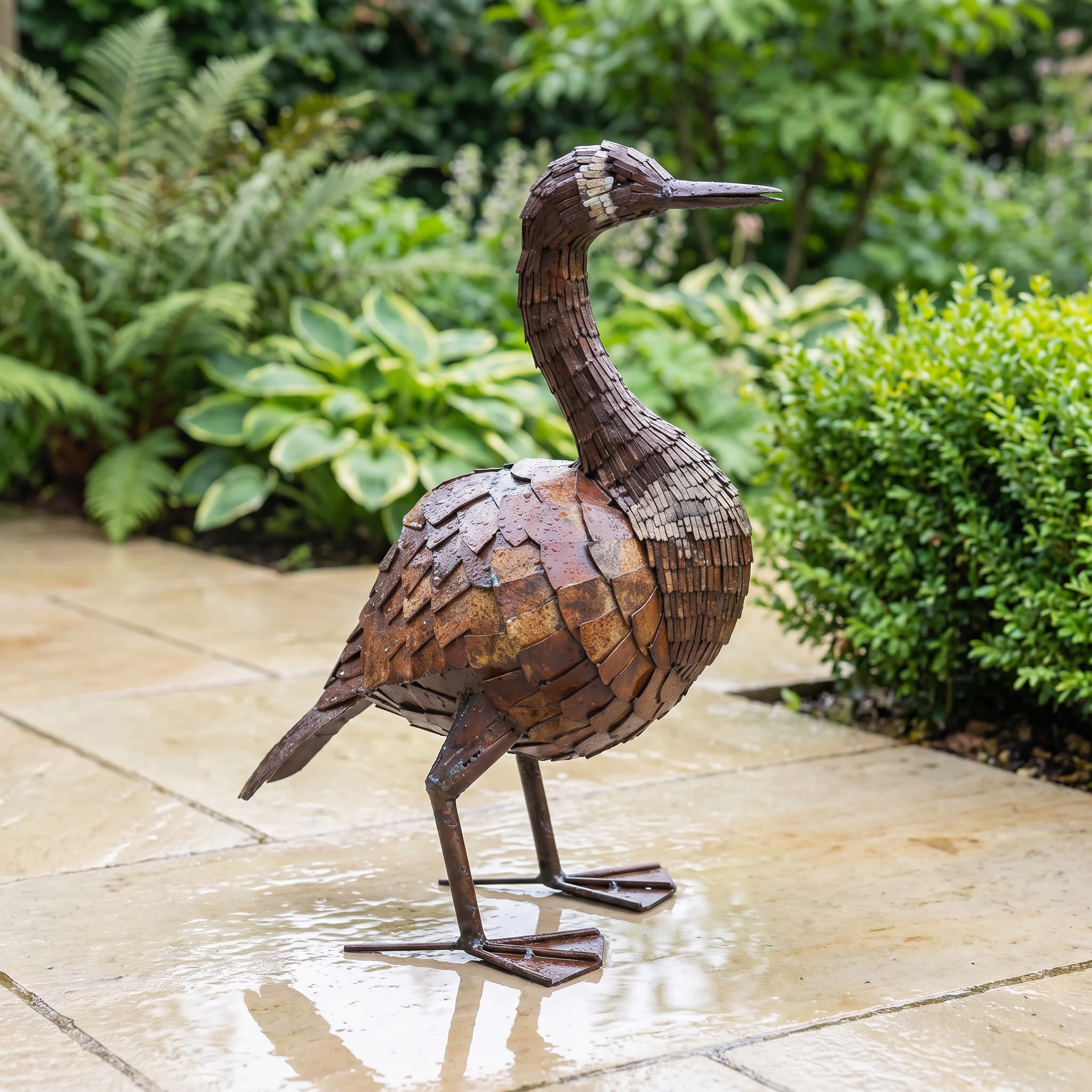 Goose Metal Sculpture