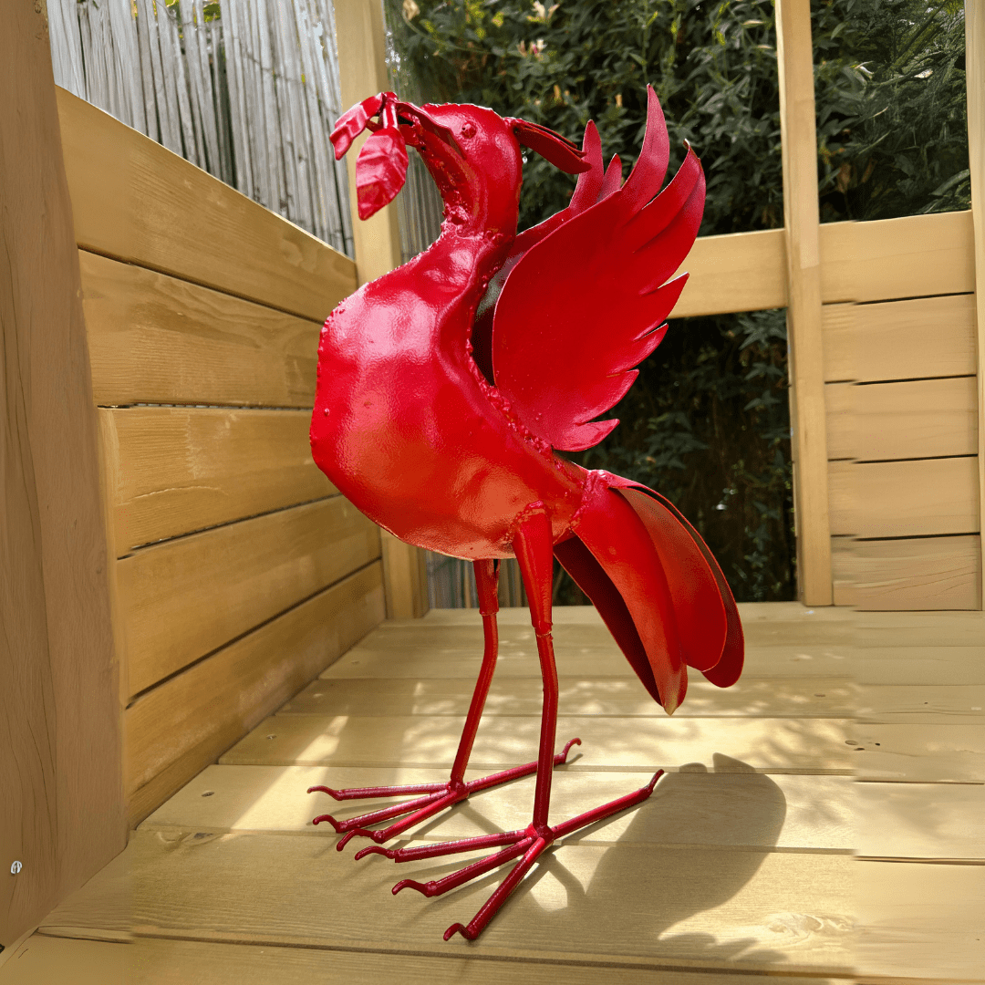 Red Liver bird | Limited Edition - Pangea Sculptures