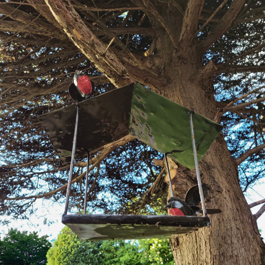 Robin Bird House - Pangea Sculptures