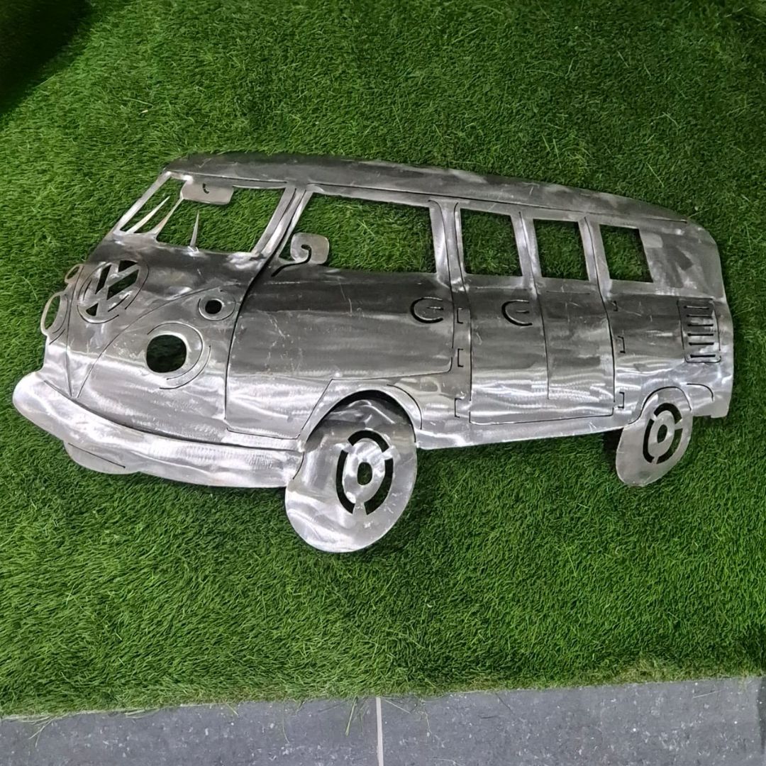 Volkswagen Kombi Metal Sculpture - Pangea Sculptures