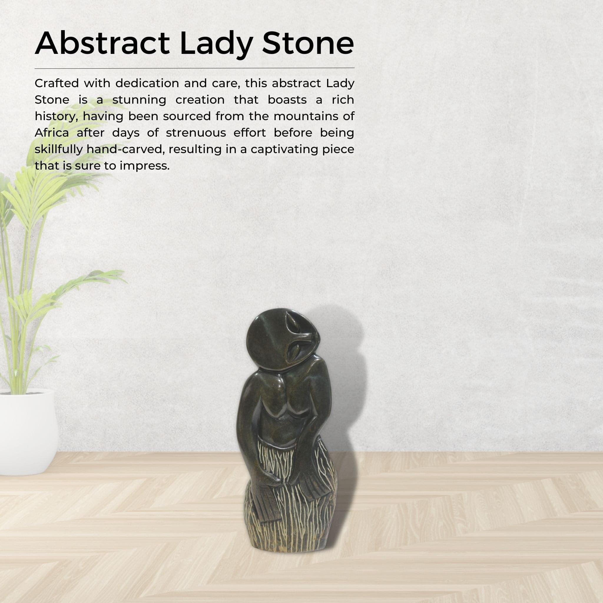 Abstract Lady Stone - Pangea Sculptures
