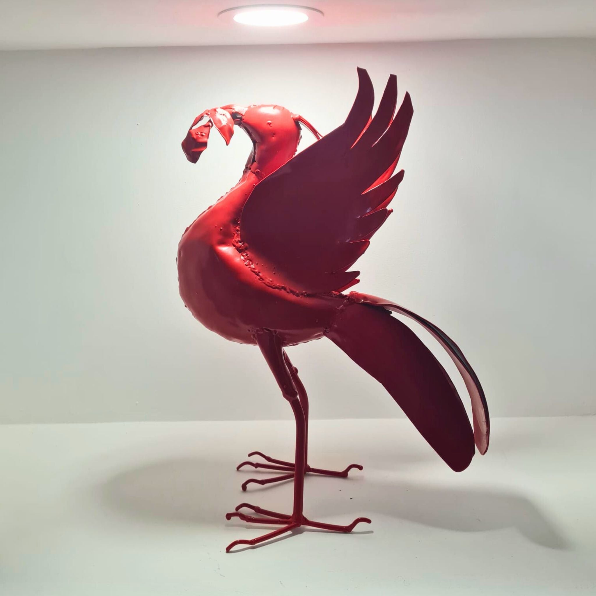 Blue & Red Liver birds | Limited Edition - Pangea Sculptures