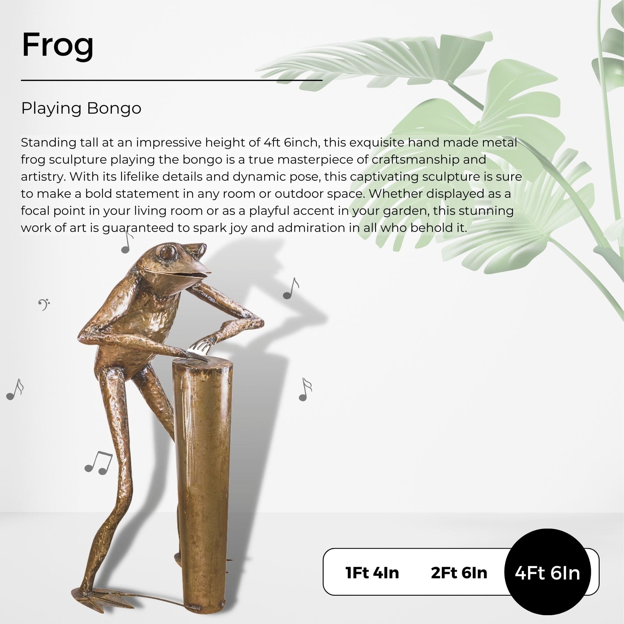 Bongos Frog - Pangea Sculptures