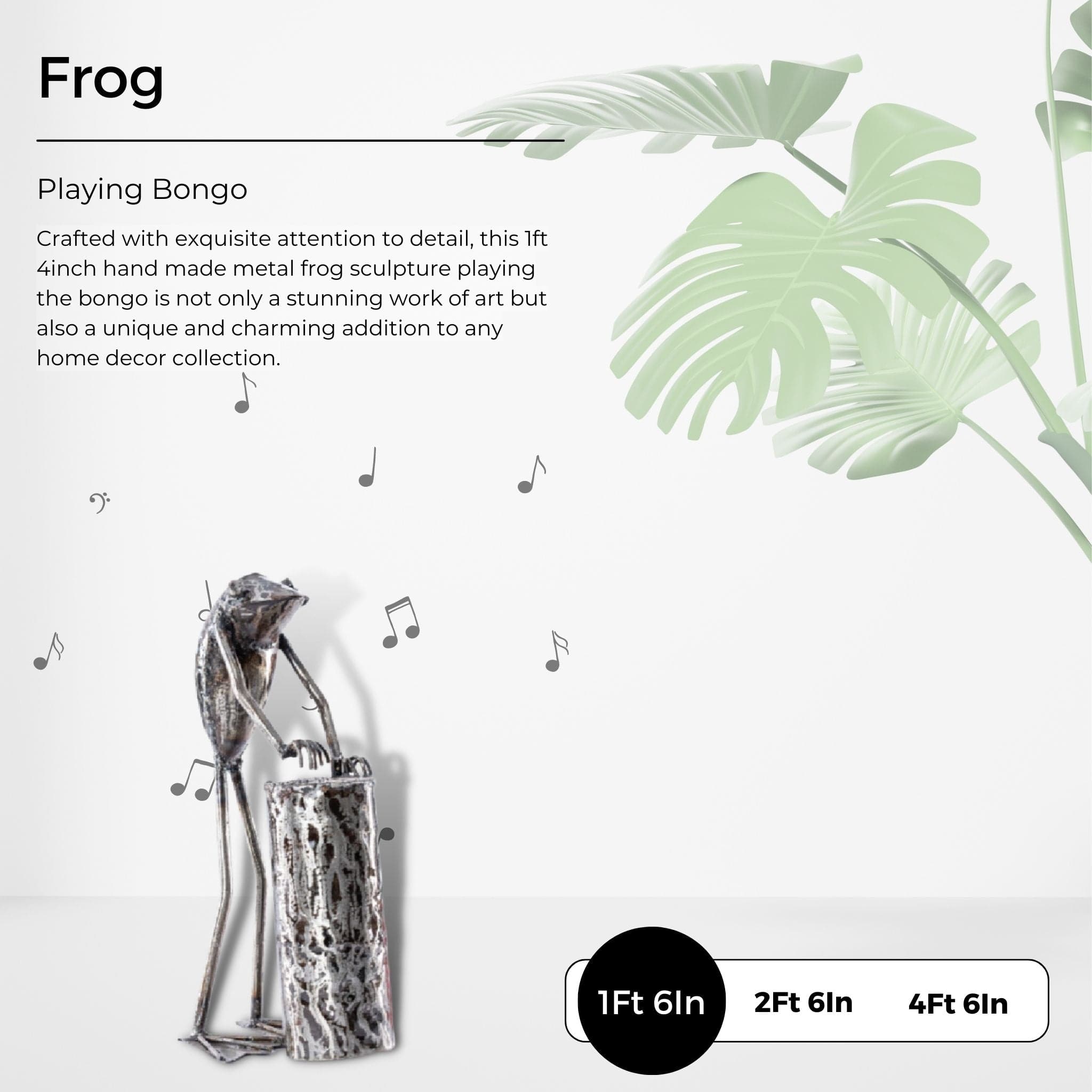 Bongos Frog - Pangea Sculptures