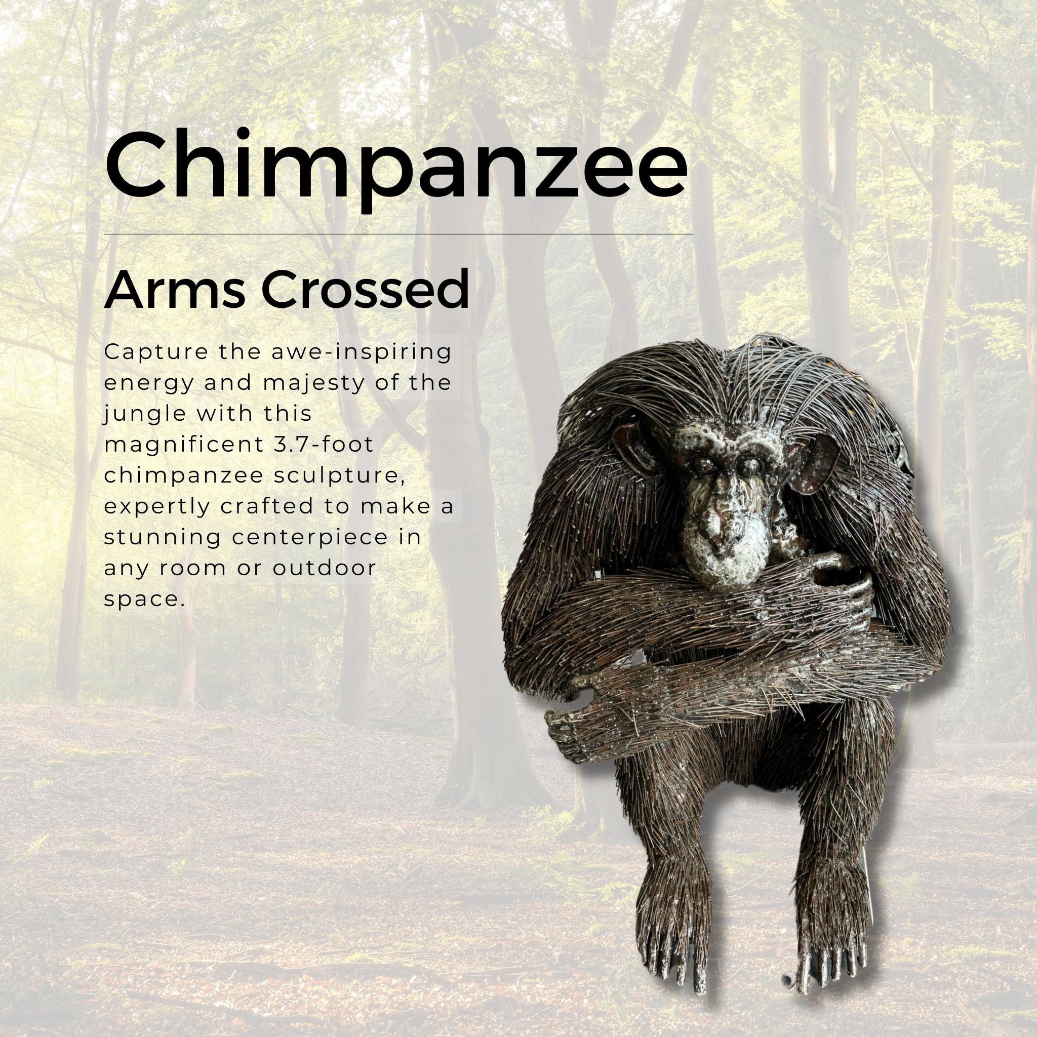 Chimpanzee - Pangea Sculptures