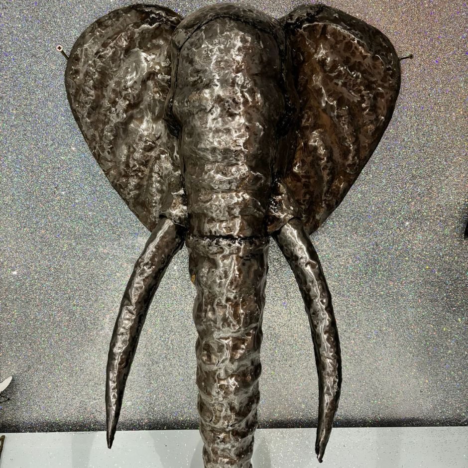 Elephant Head - Pangea Sculptures