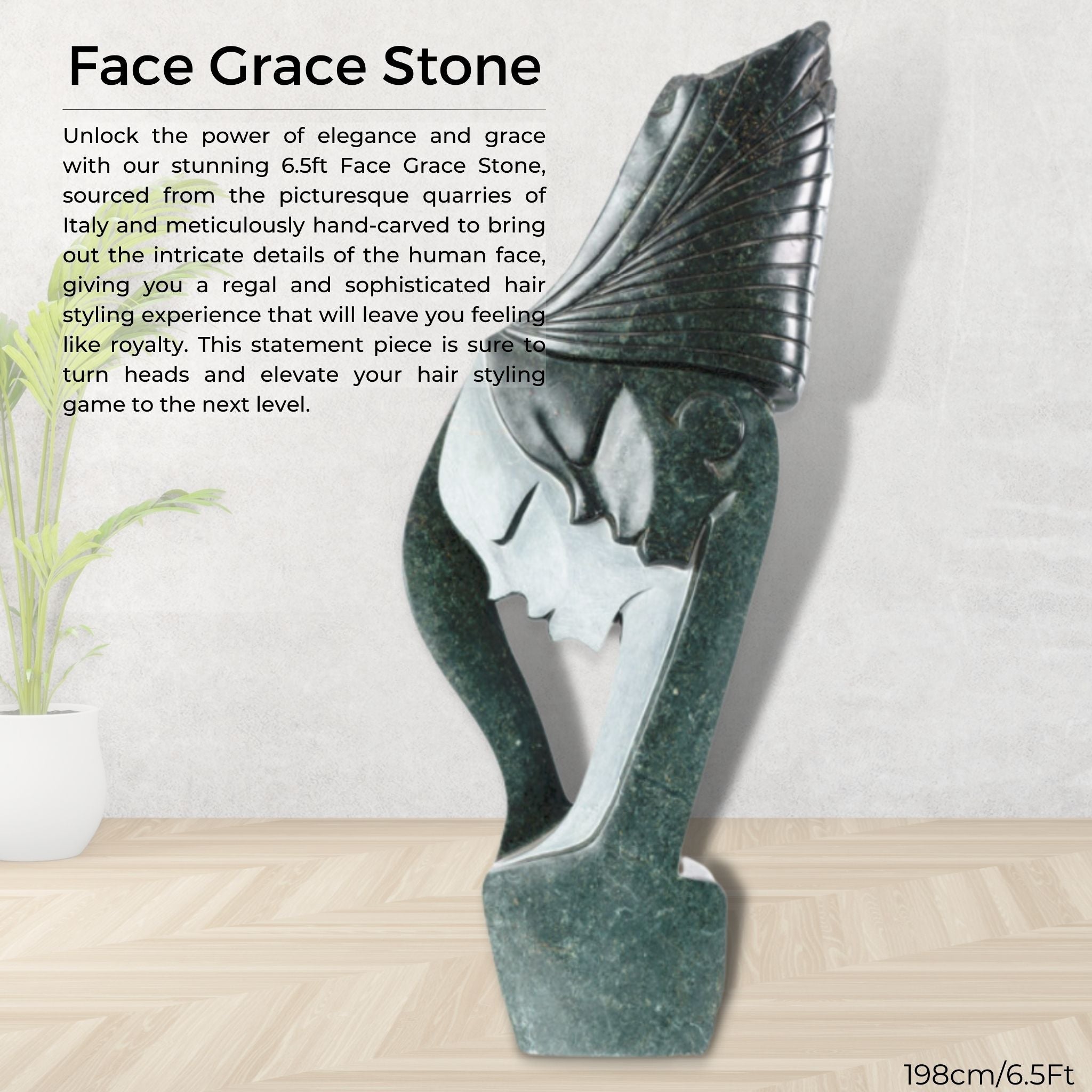 Face Grace Stone - Pangea Sculptures