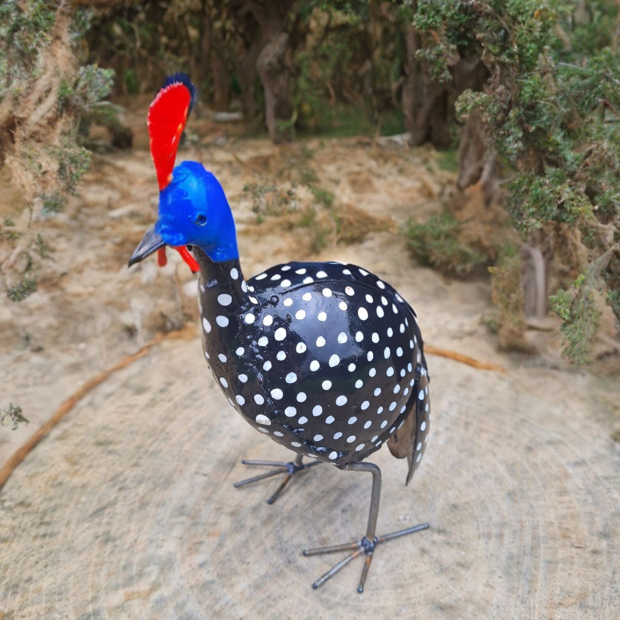 Guinea fowl - Pangea Sculptures