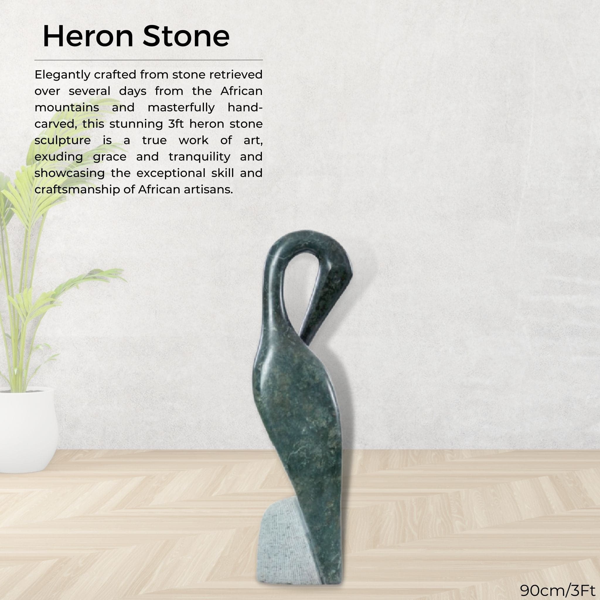 Heron Stone - Pangea Sculptures