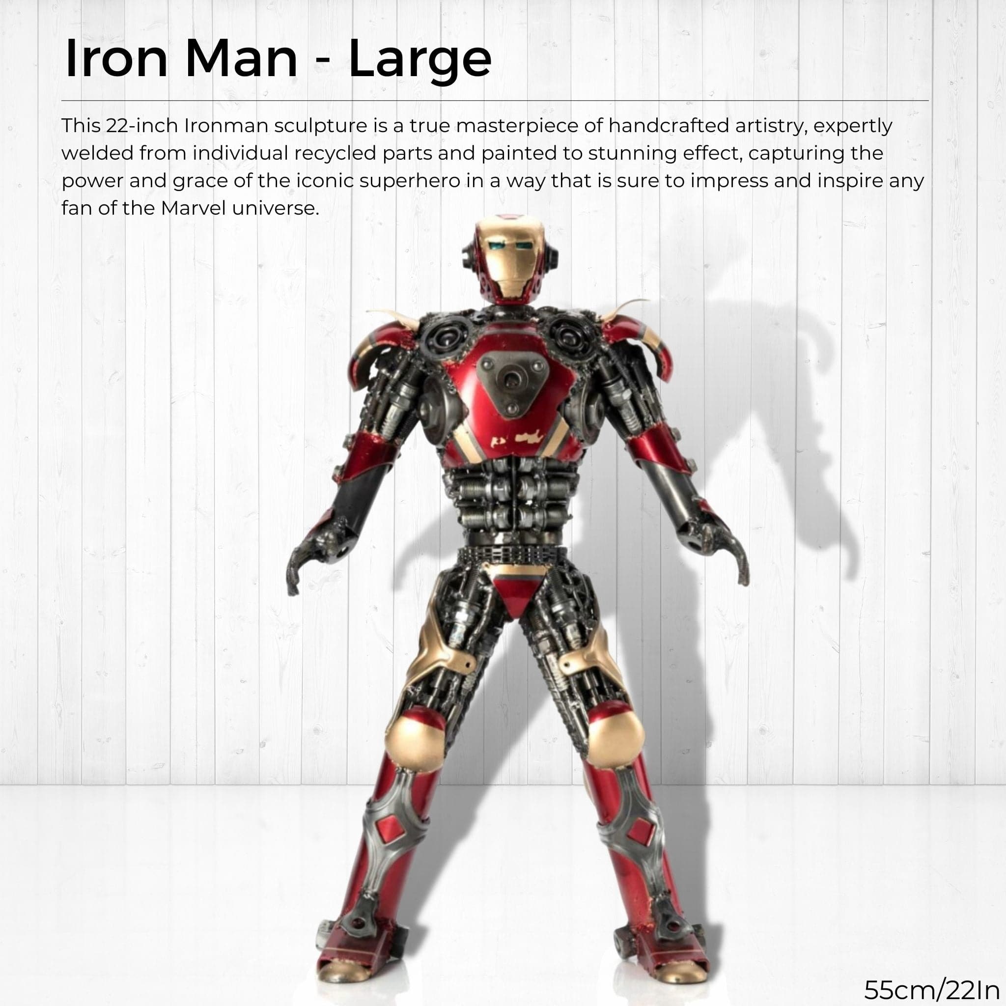 Iron Man - Large (Painted) - Pangea Sculptures