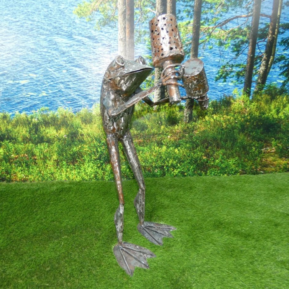 Maracas Frog - Pangea Sculptures