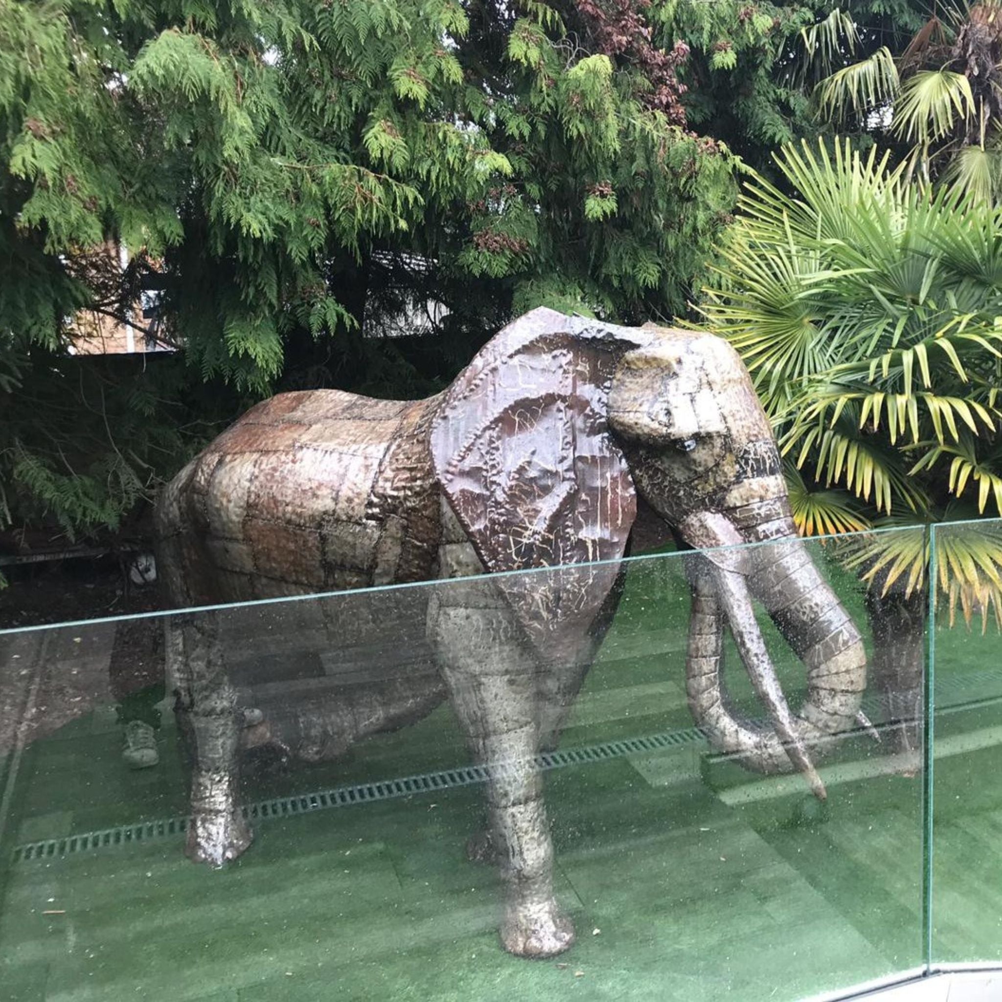 Natural Elephant - Pangea Sculptures