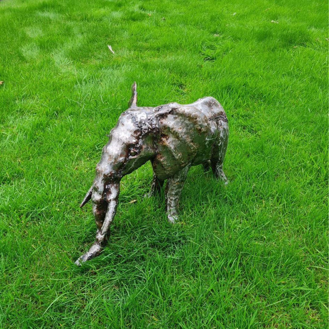 Natural Elephant - Pangea Sculptures
