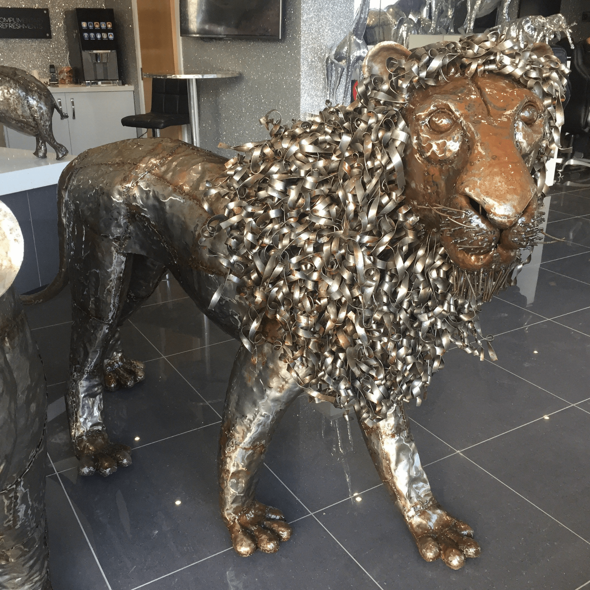 Natural Lions - Pangea Sculptures