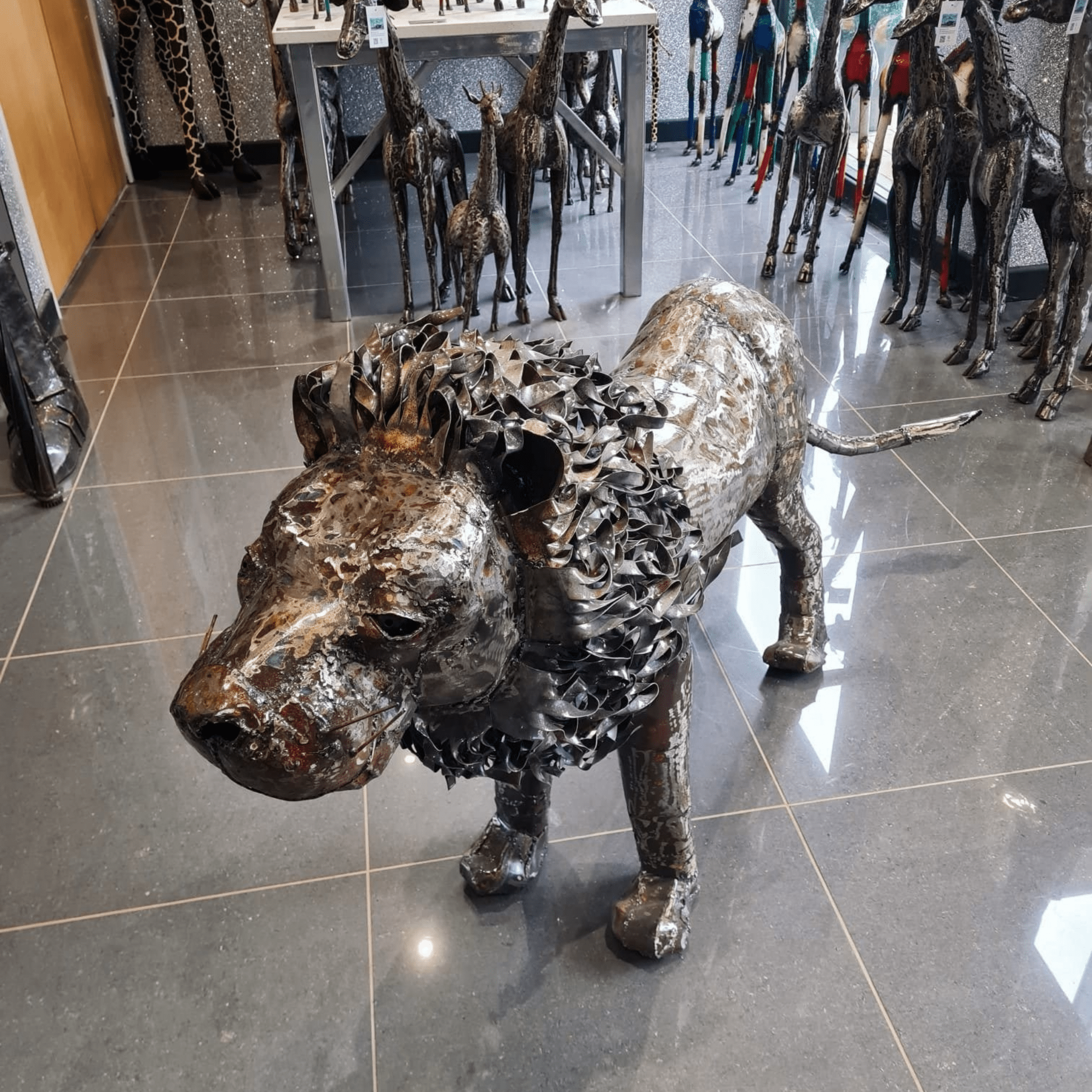 Natural Lions - Pangea Sculptures