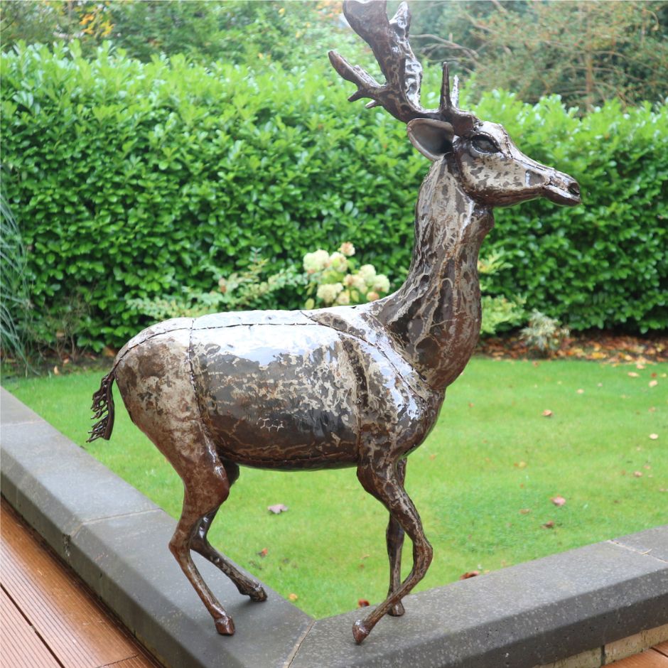 Natural Stag - Pangea Sculptures