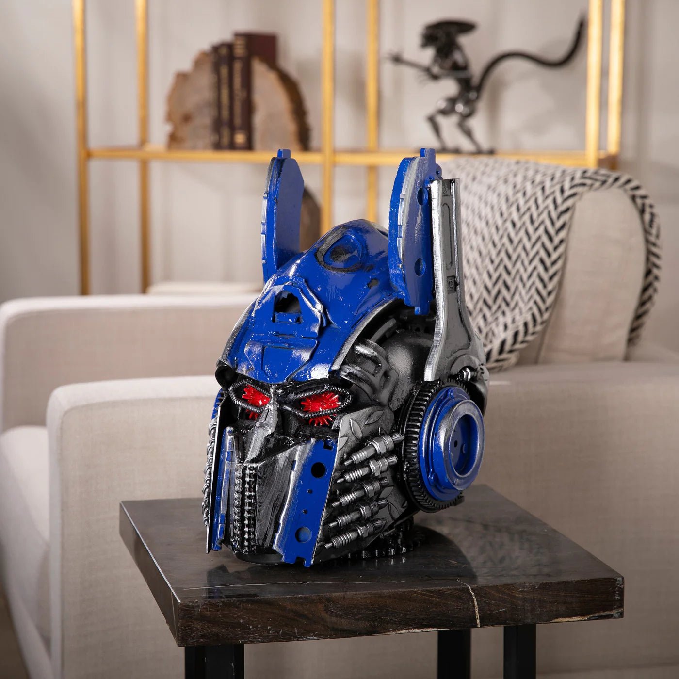 Optimus Prime Head - Pangea Sculptures