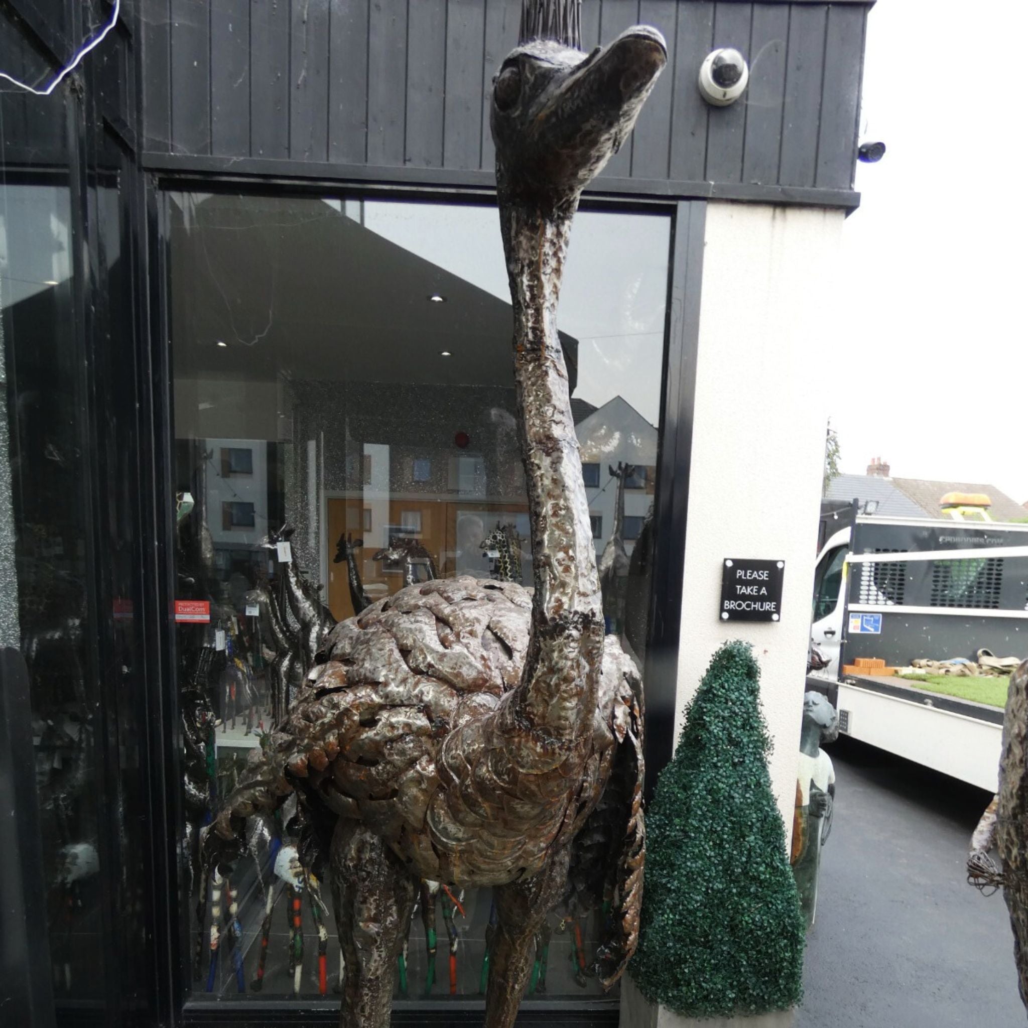 Ostrich (3 Sizes) - Pangea Sculptures