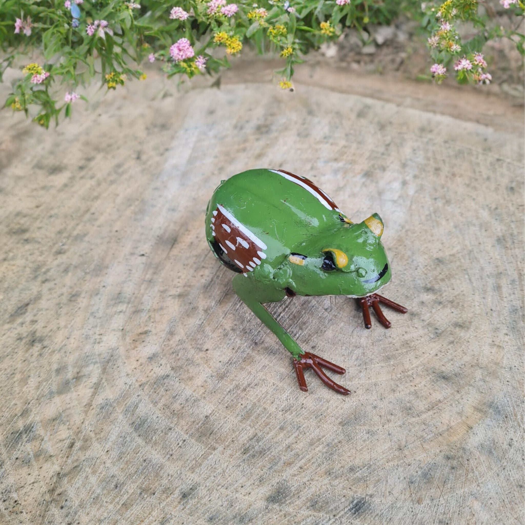 Painted Toad - Pangea Sculptures