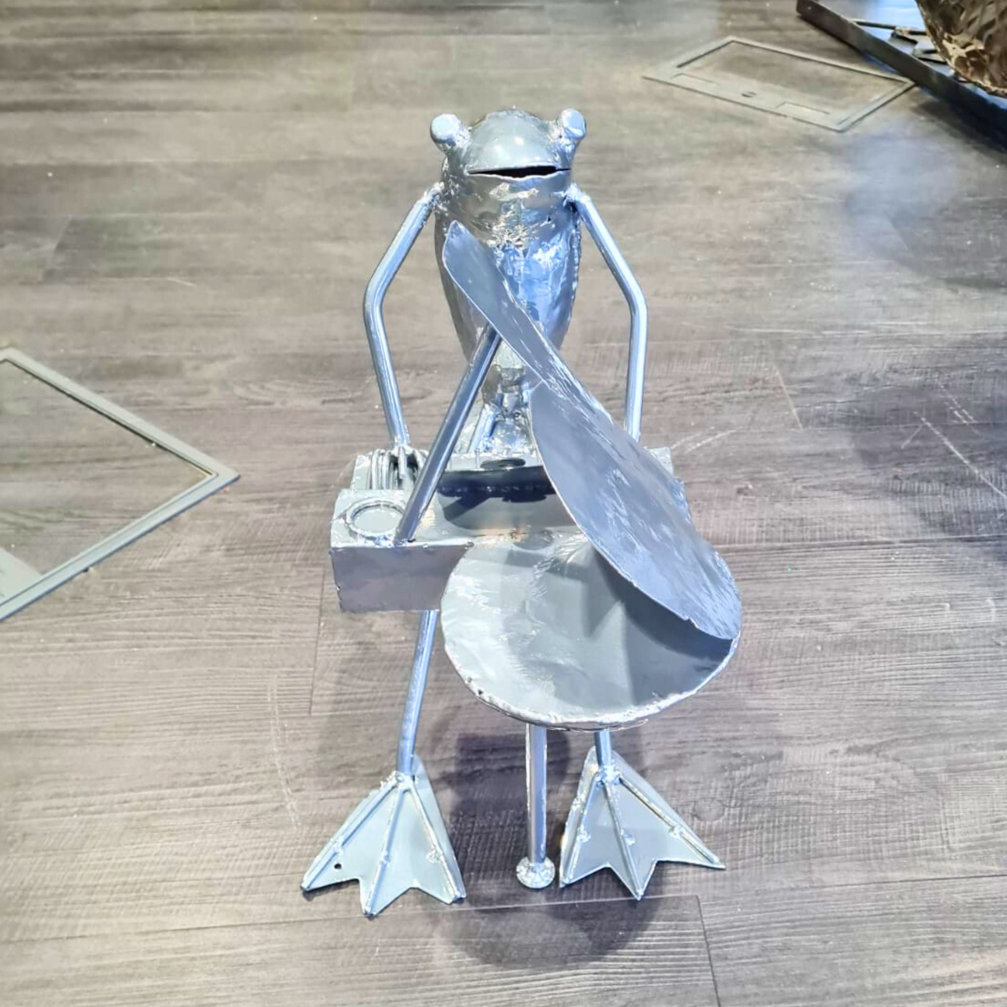 Piano Frog - Pangea Sculptures
