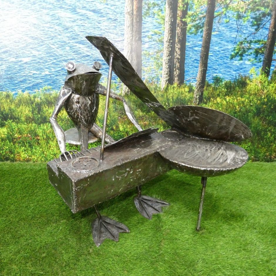 Piano Frog - Pangea Sculptures