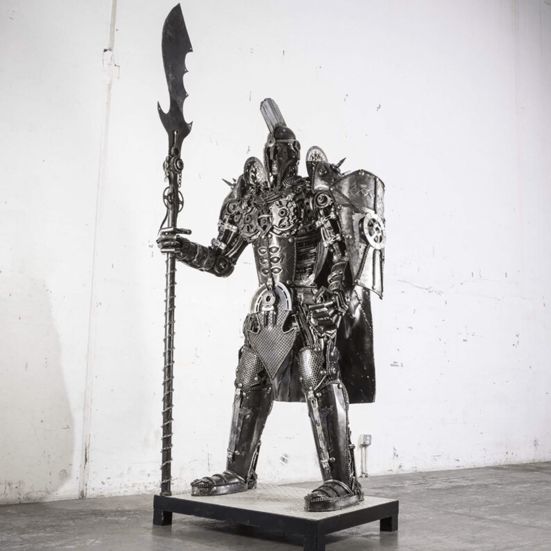 Spartan Warrior - Life Size - Pangea Sculptures