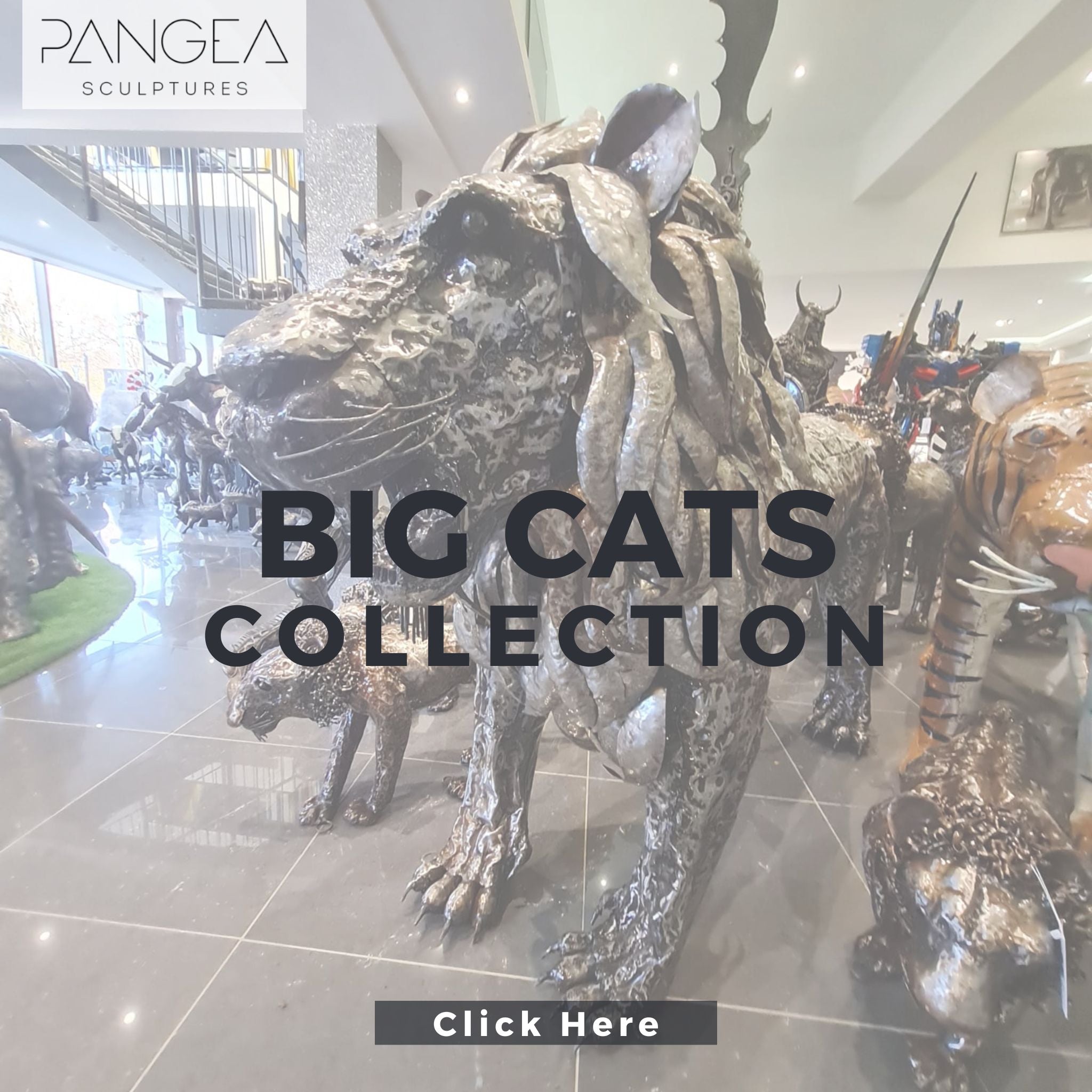 Big Cat Sculptures - Pangea Sculptures