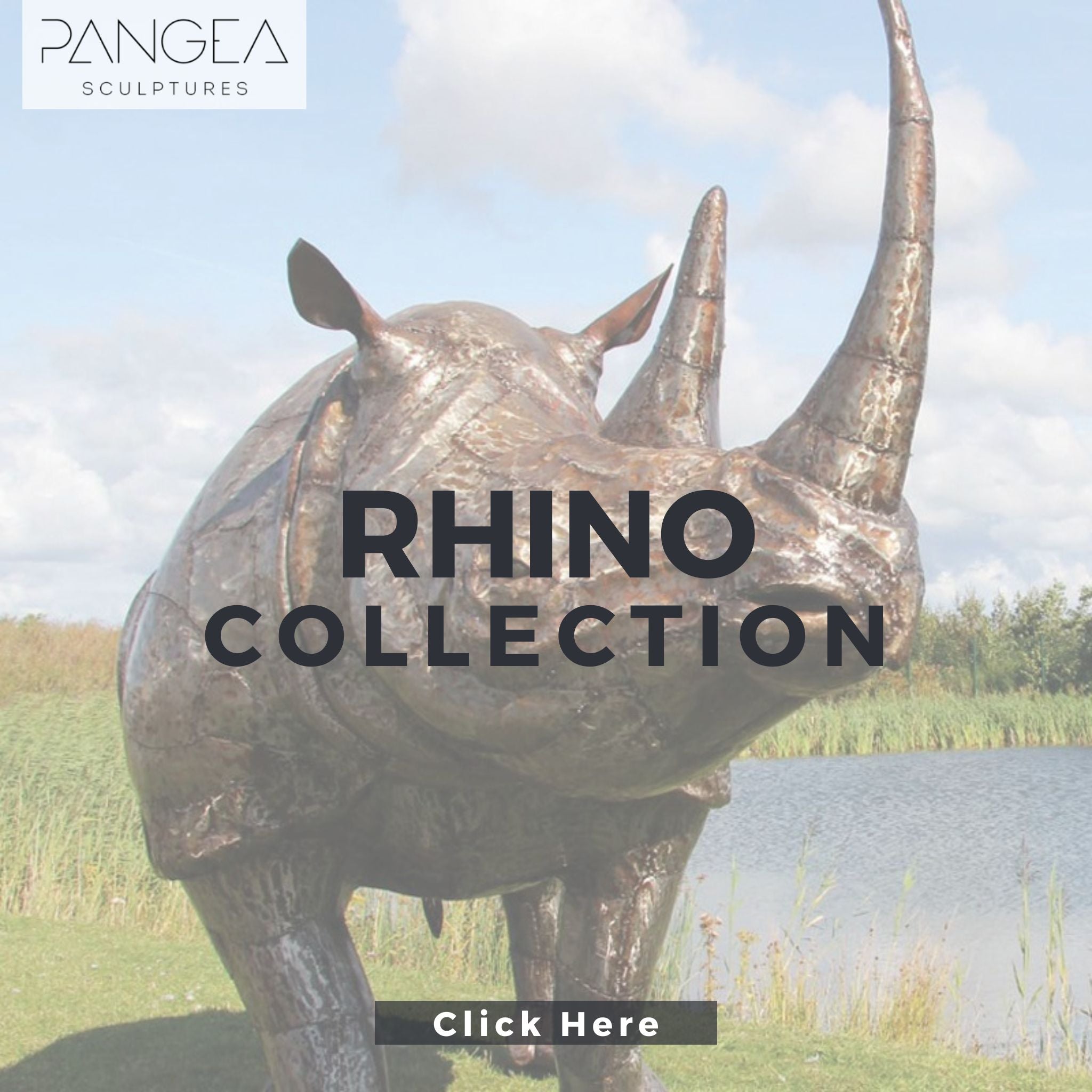 Rhino Sculptures - Pangea Sculptures