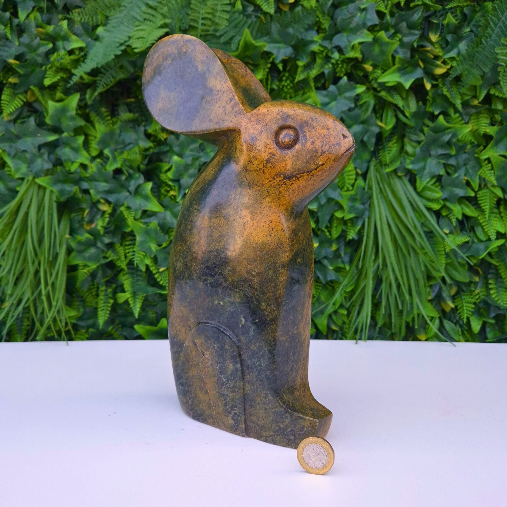 Mixed Rabbit Stone sculpture