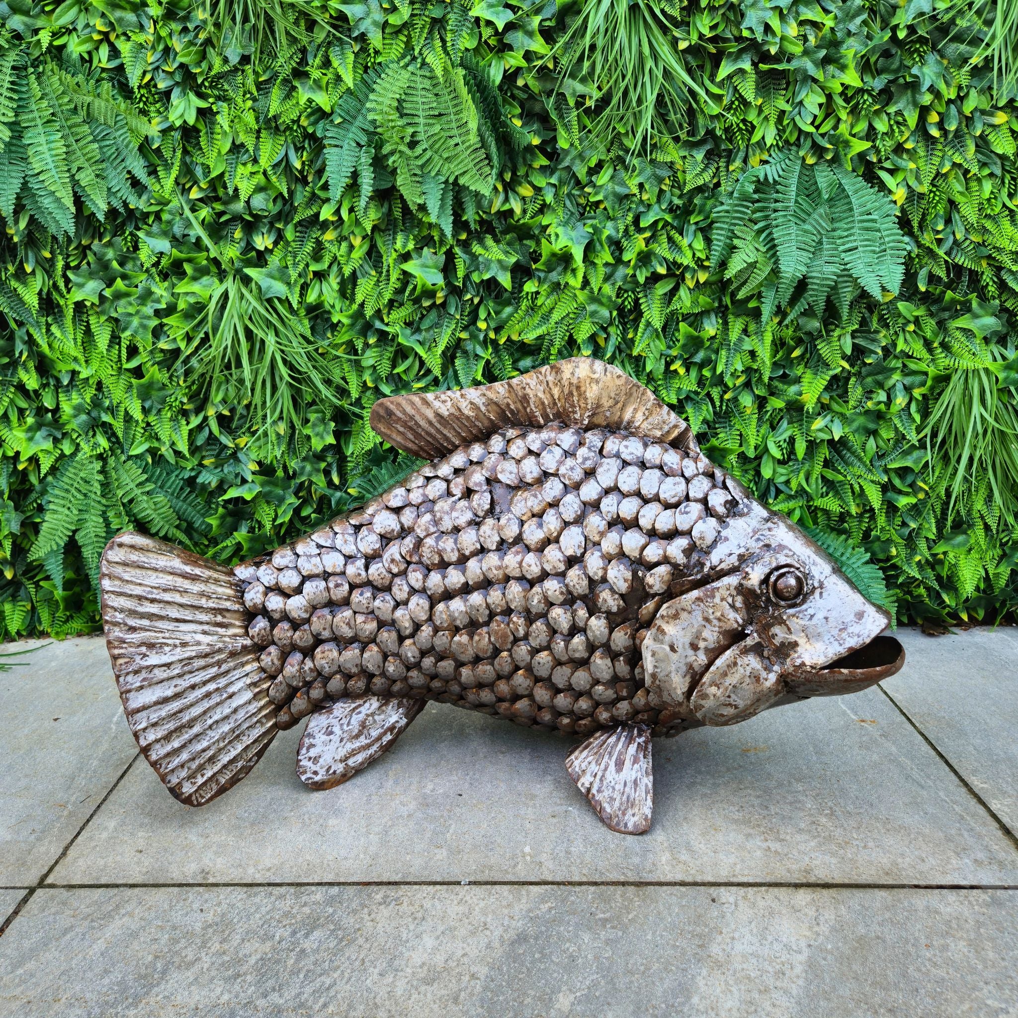 Tilapia Fish Metal Sculptures