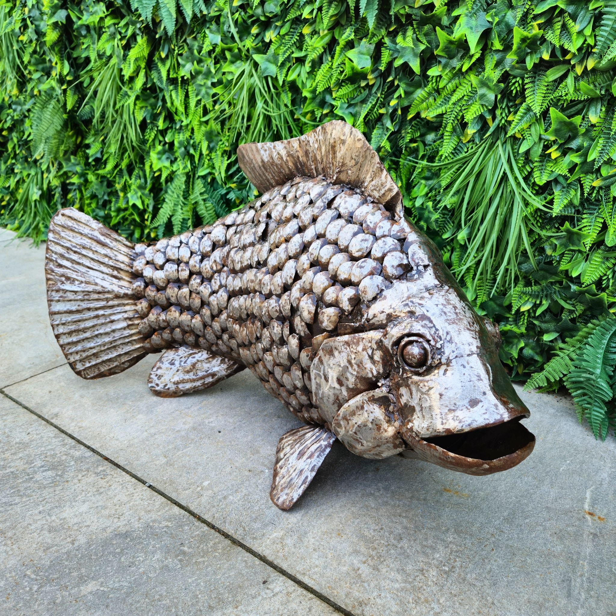 Tilapia Fish Metal Sculptures