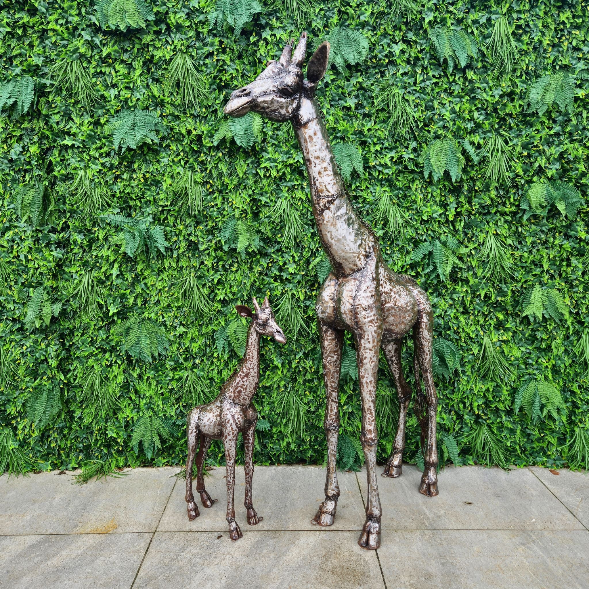 Giraffe Metal Sculpture 6ft