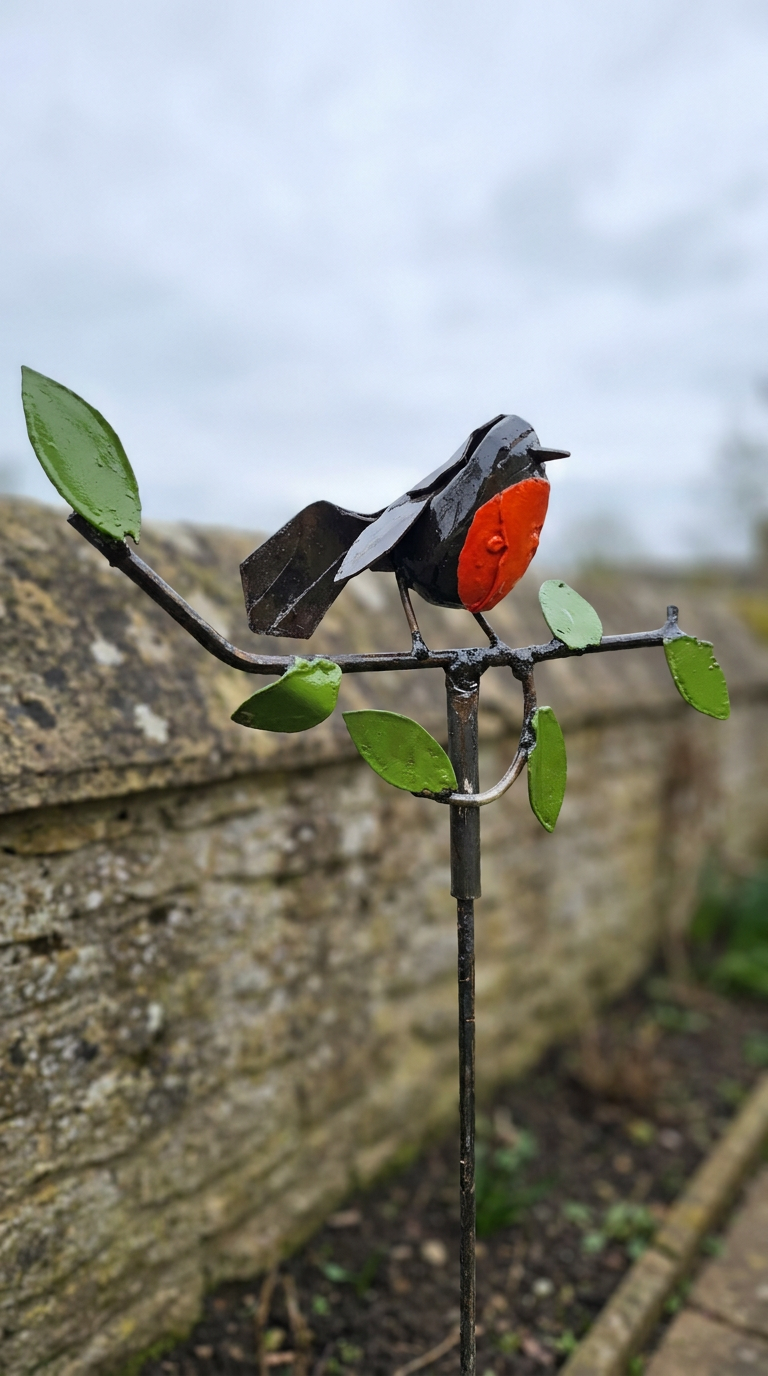 Leaf Stand Robin