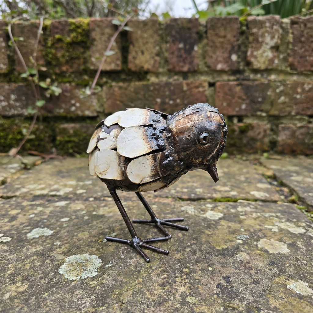 Chick Metal Sculpture