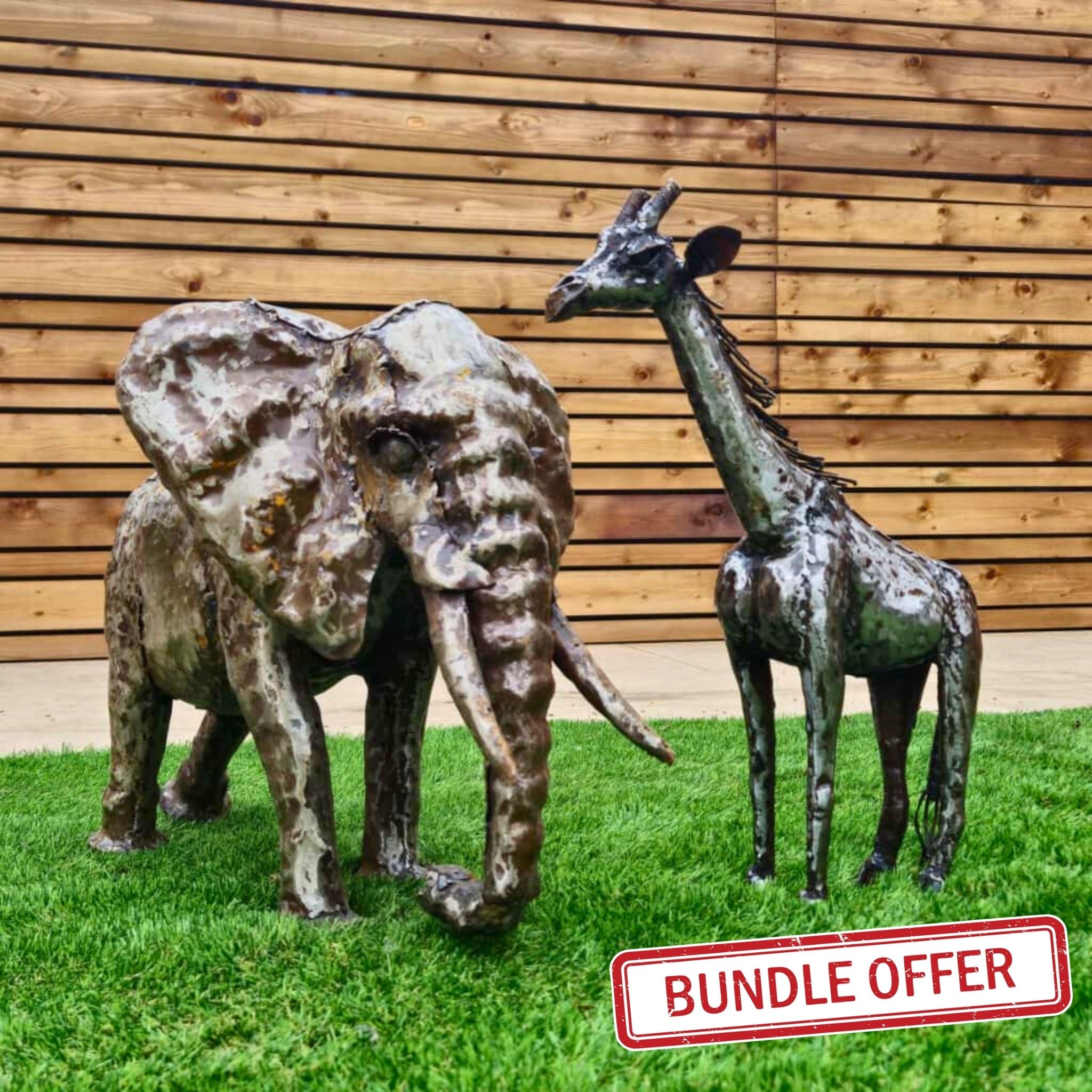 1ft Giraffe & Elephant Bundle